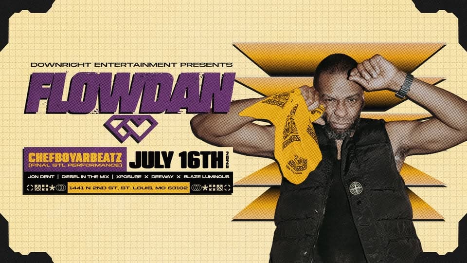 Flowdan w/ Chef Boyarbeatz flyer