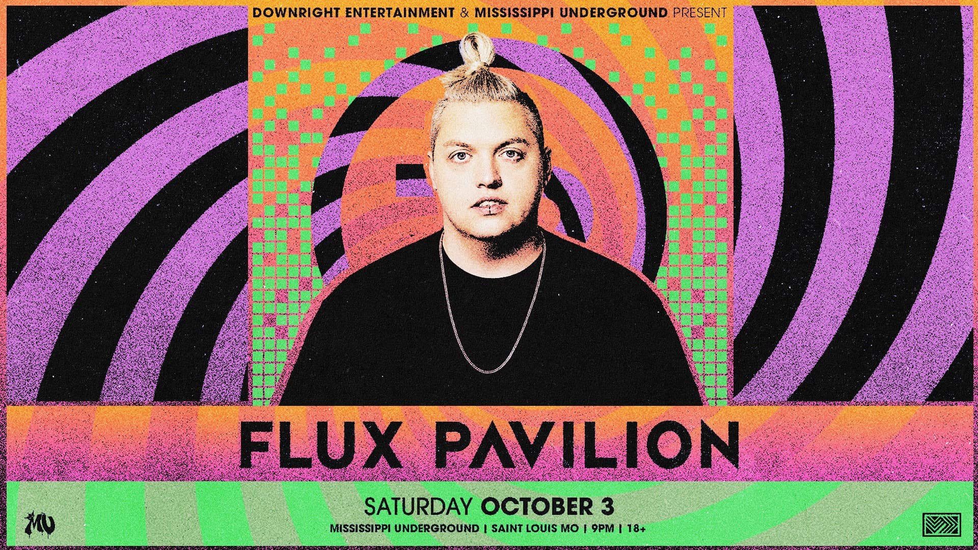 FLUX PAVILION flyer