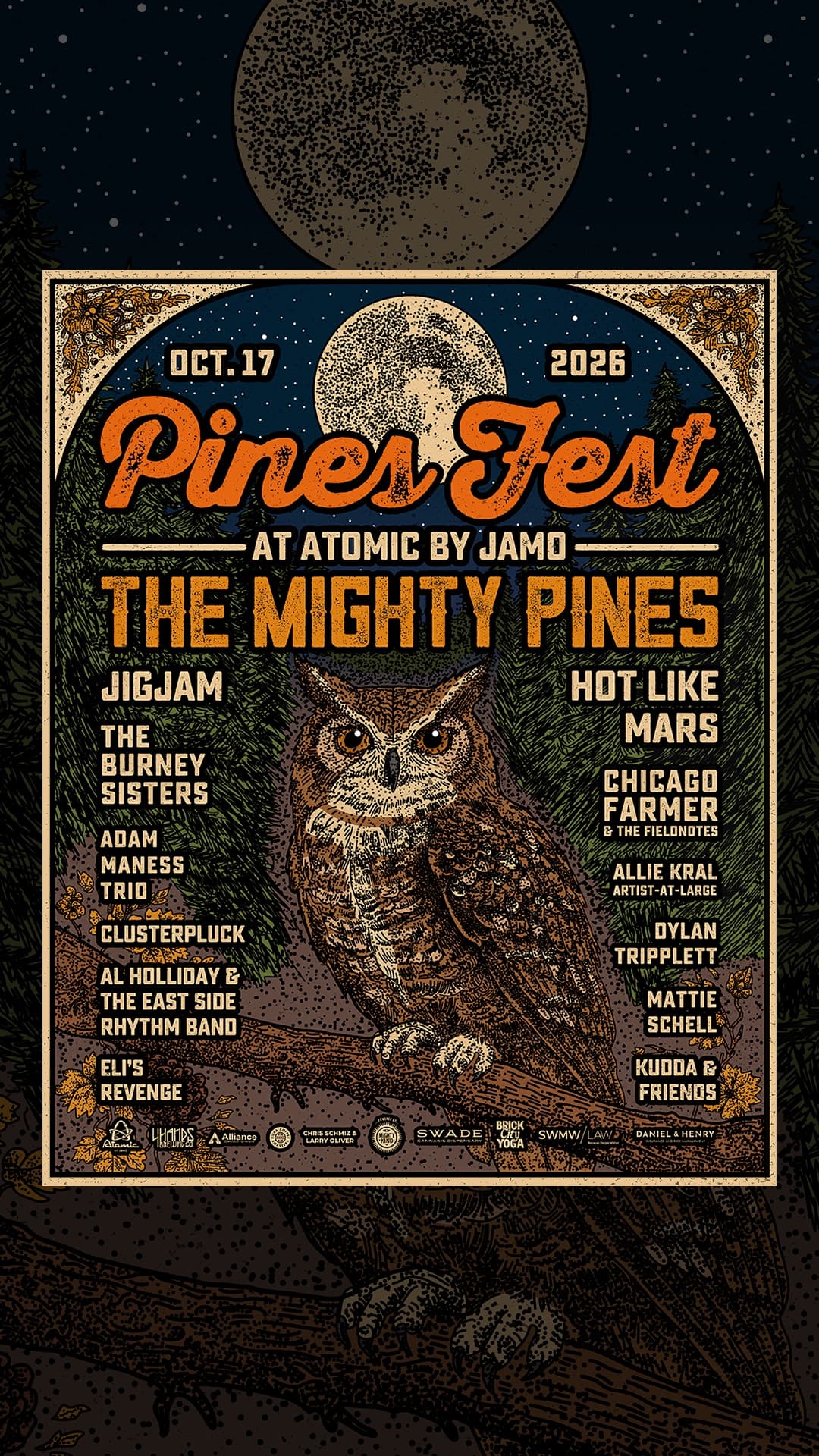 PINES FEST V flyer