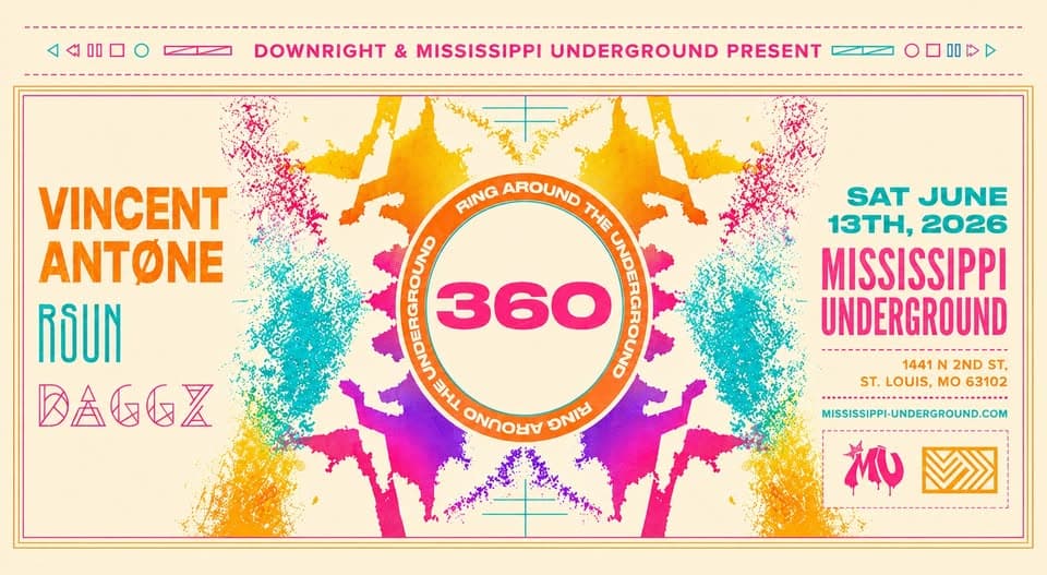 Ring Around the Underground: Vincent Antone, Rsun, Daggz flyer